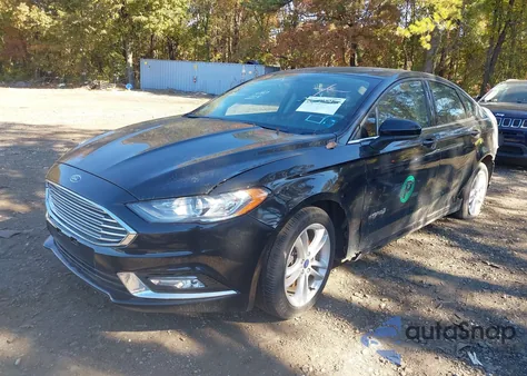 2018 Ford Fusion Hybrid Se z USA, uszkodzony, nr VIN 3FA6P0LU9JR173544